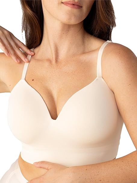 SHAPERMINT Seamless Wireless Bras for Women Full Support