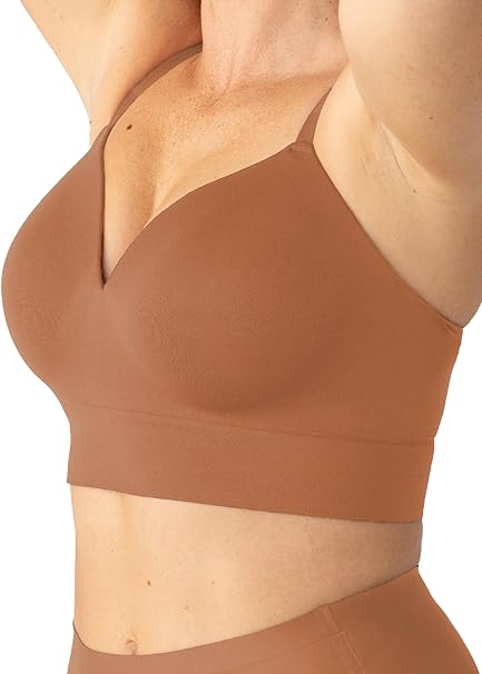 SHAPERMINT Seamless Wireless Bras for Women Full Support